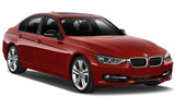 BMW 3 series car rental at Cape town Airport, South Africa
