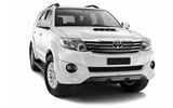 Toyota Fortuner car rental at Cape town Airport, South Africa